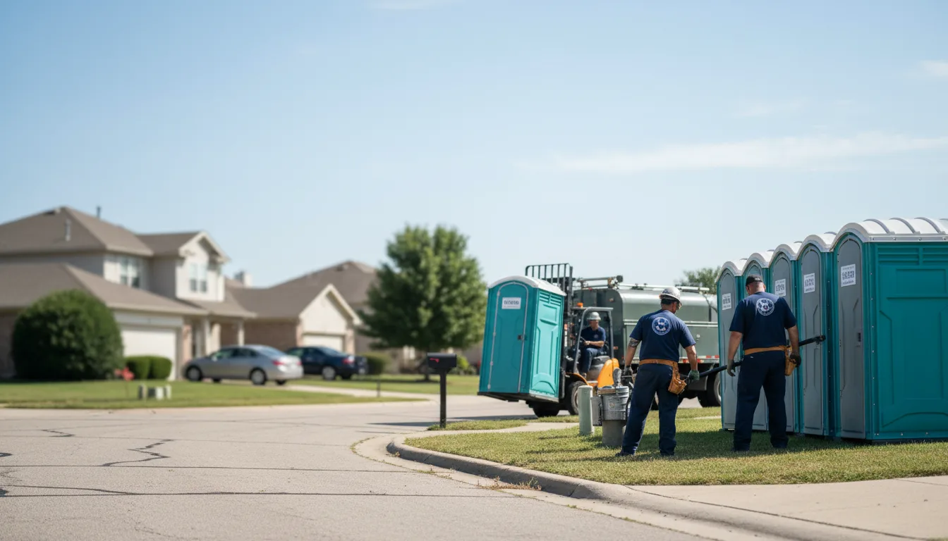 Porta Potty Rental in Brookston, TX near me